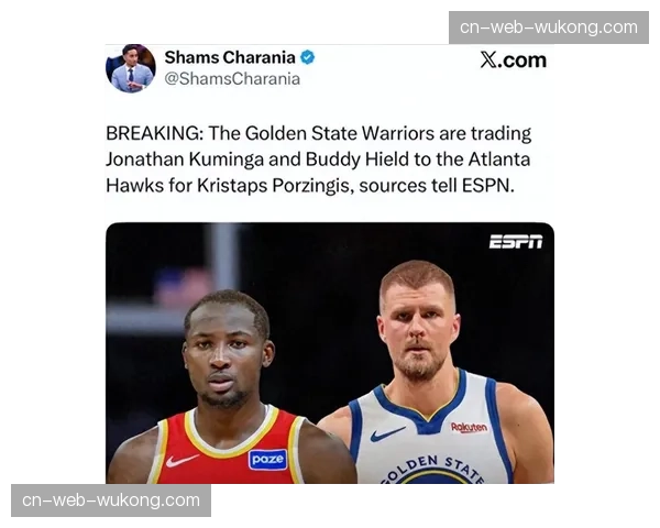 勇士8130万奢侈税续缴四年 库明加离队波尔津吉斯伤缺引援评级C-